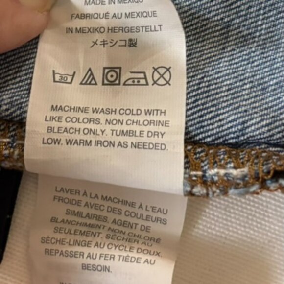 J.Crew Slim Broken-In Boyfriend Jeans – Size 28 – Ripped Knees, Frayed Hem - Picture 13 of 14